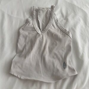 Free people movement white tank top